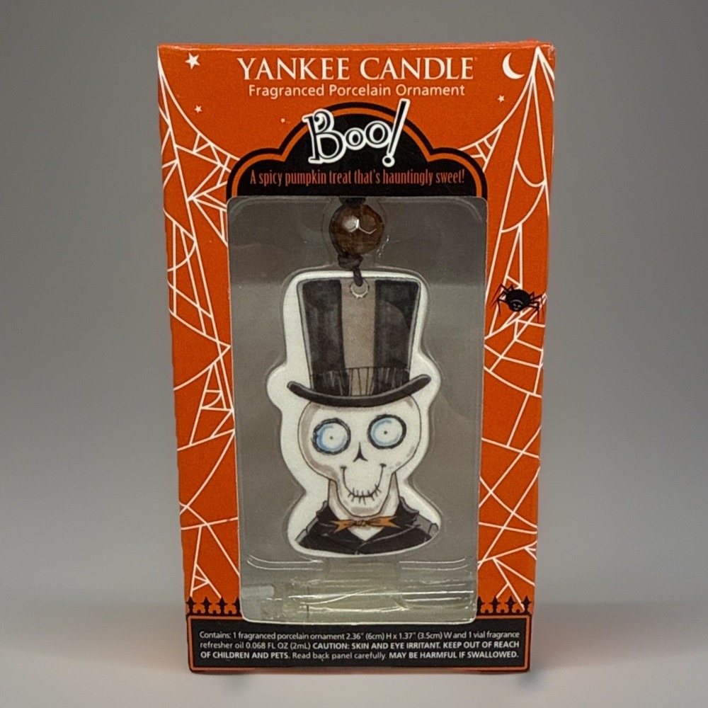 Yankee Candle Boney Bunch Fragranced Porcelain Ornament NIB Retired 2009 Fast🛳️
